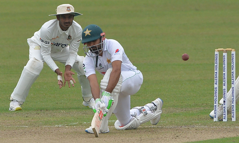 Babar Azam steadies Green Shirts with an unbeaten fifty