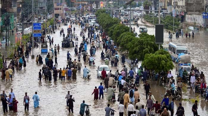 Karachi monsoon rains, Karachi flooding 2025, Sindh rescue operations, Karachi rainfall figures, PMD Karachi weather forecast, Karachi urban flooding, Murad Ali Shah rain response