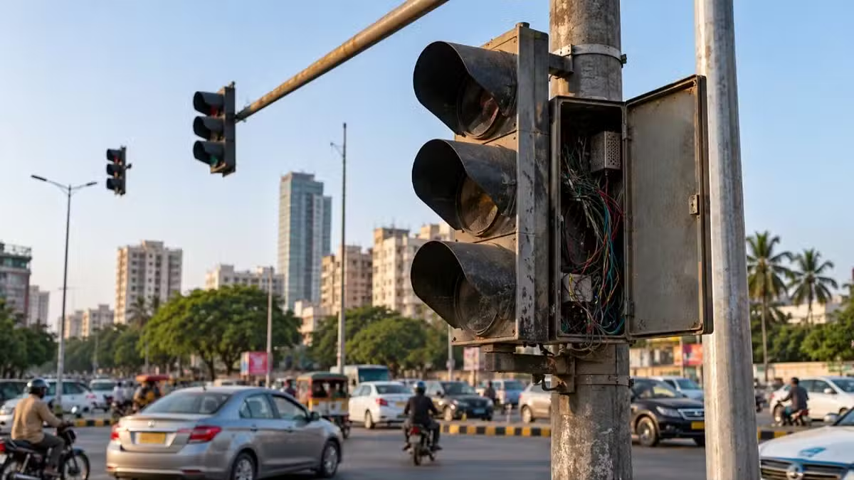 Cable Theft Leaves 33 Traffic Signals Out of Order in Karachi, Worsening Road Congestion